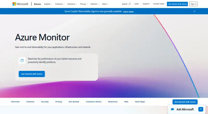Azure Test Plans's own site, as our research read it