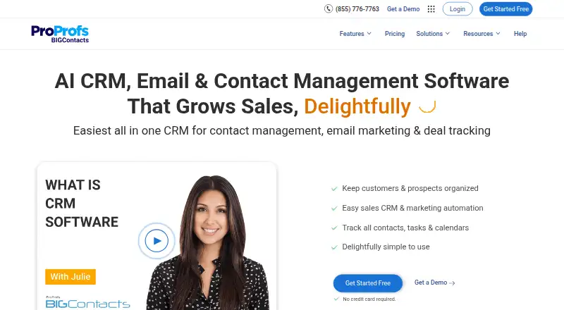 BIGContacts's own site, as our research read it