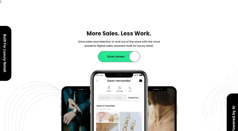 Clientbook's own site, as our research read it