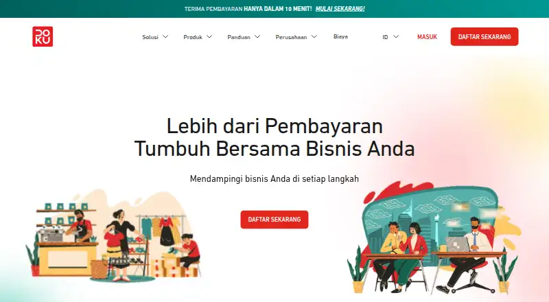 The DOKU homepage