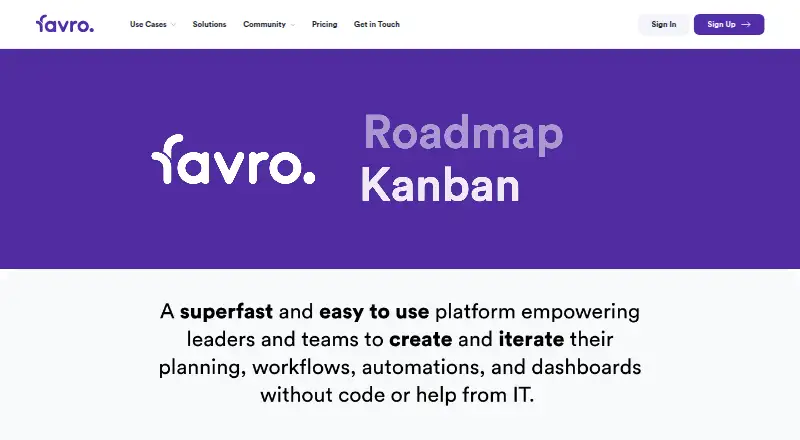 Favro's own site, as our research read it