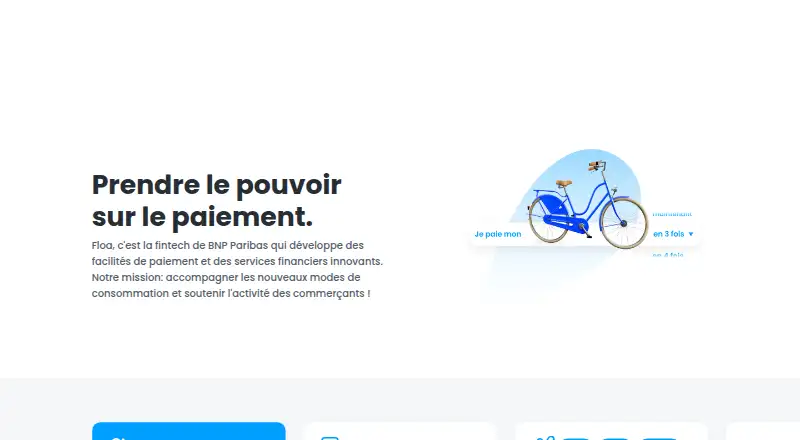 The FLOA homepage