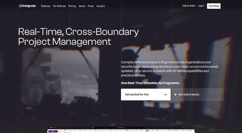 Integrate's own site, as our research read it