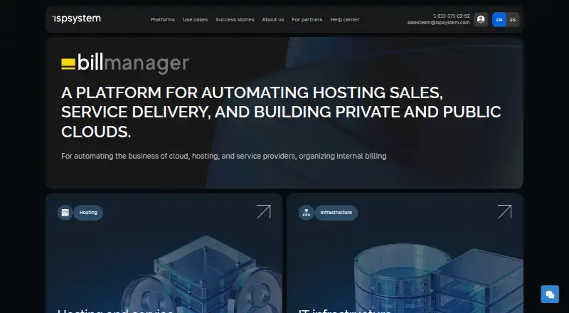 The BILLmanager homepage