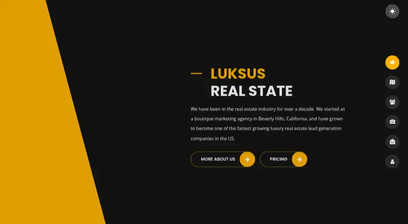 Luksus's own site, as our research read it
