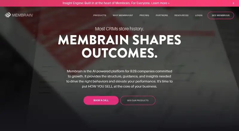 Membrain's own site, as our research read it