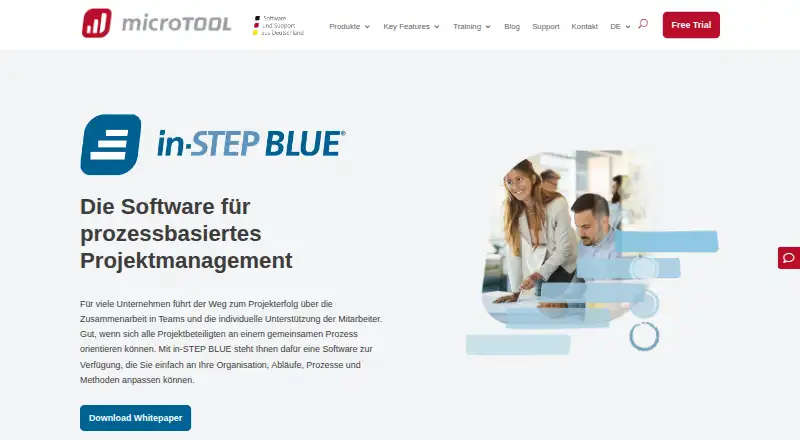 in-STEP BLUE's own site, as our research read it