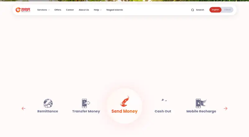Nagad's own site, as our research read it