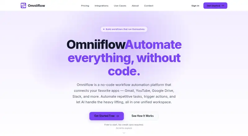 Omniiflow's own site, as our research read it