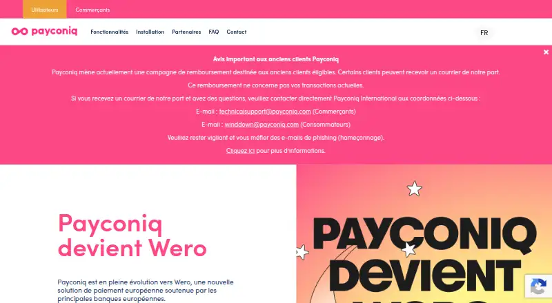 Payconiq's own site, as our research read it