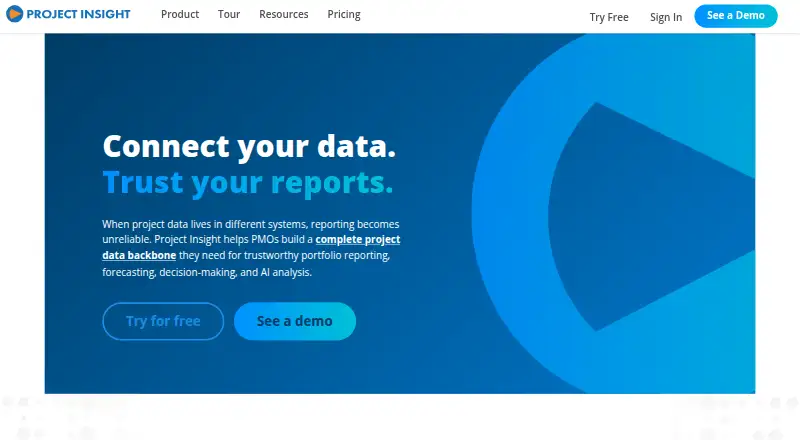 Project Insight's own site, as our research read it