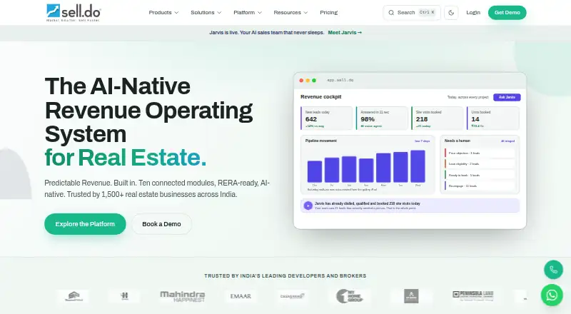 Sell.Do's own site, as our research read it