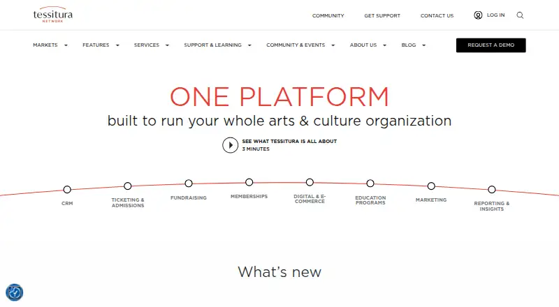 Tessitura's own site, as our research read it