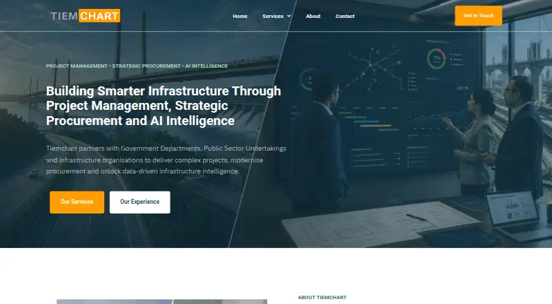 TIEMCHART's own site, as our research read it