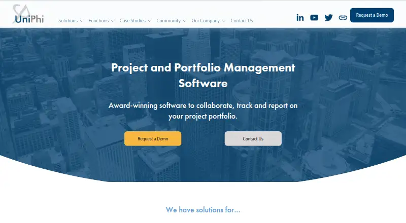 UniPhi's own site, as our research read it
