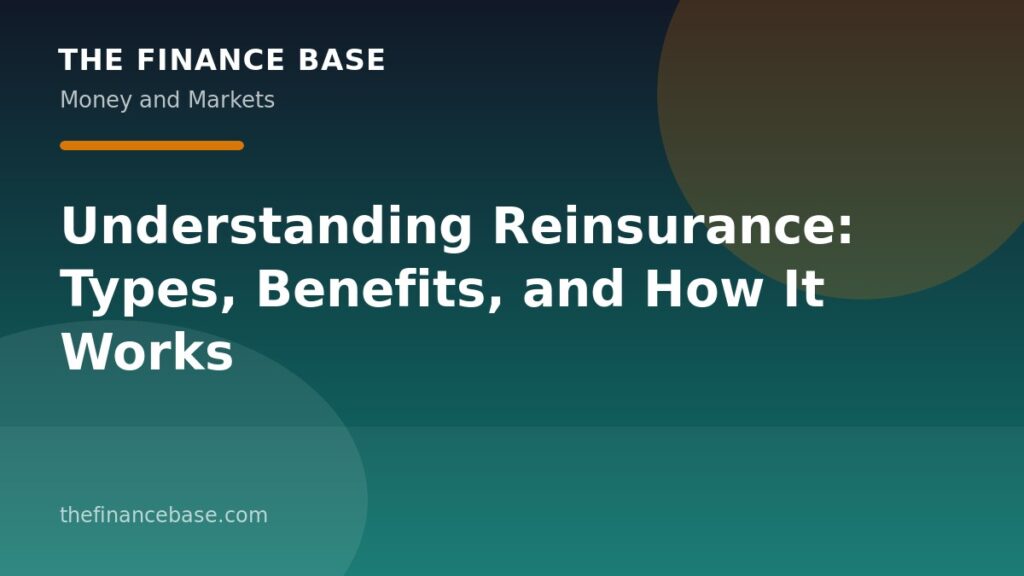Understanding Reinsurance: Types, Benefits, and How It Works