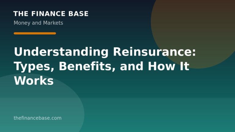 Understanding Reinsurance: Types, Benefits, and How It Works