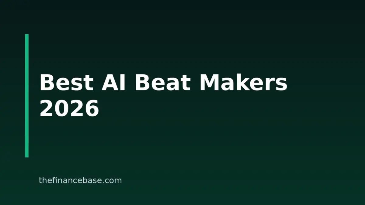 8 Best AI Beat Makers For 2026