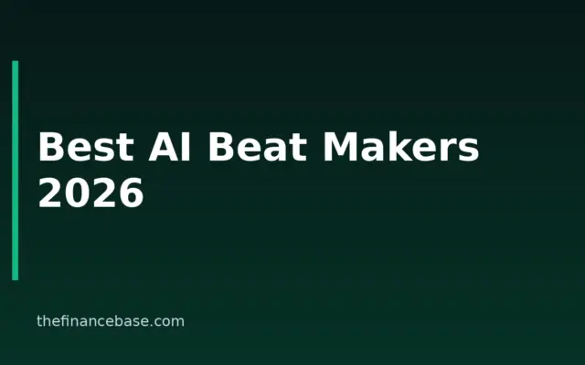 8 Best AI Beat Makers For 2026