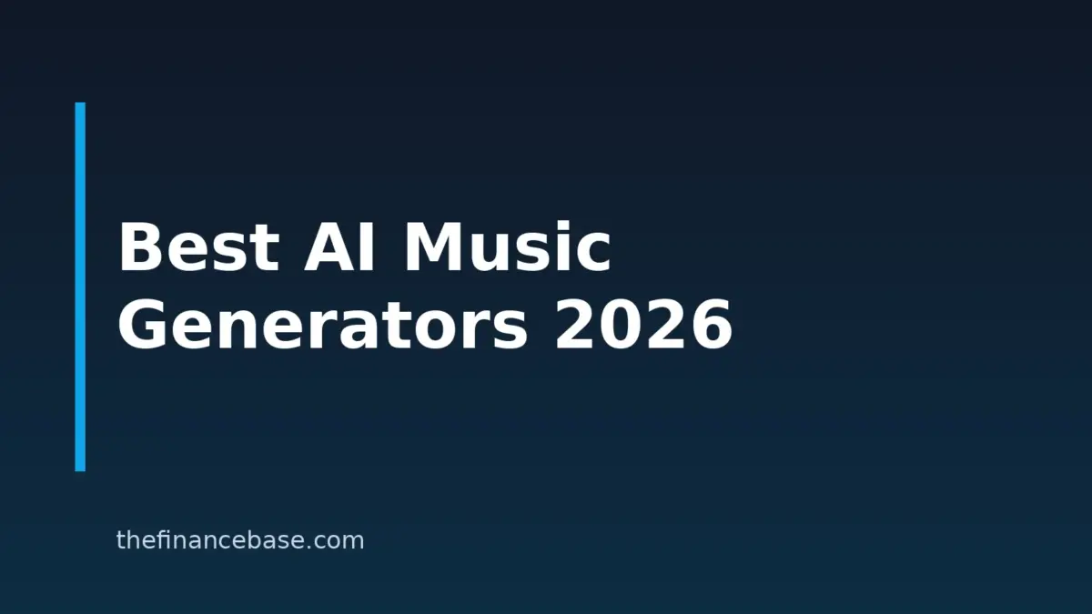 Best AI Music Generators For Beginners In 2026: 8 Easy Picks