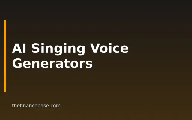 8 Best AI Singing Voice Generators for Every Workflow in 2026