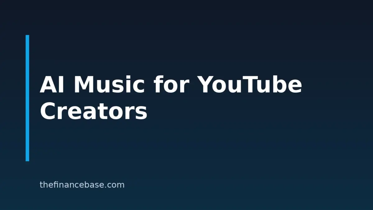 Best Royalty-Free AI Music for YouTube Videos in 2026