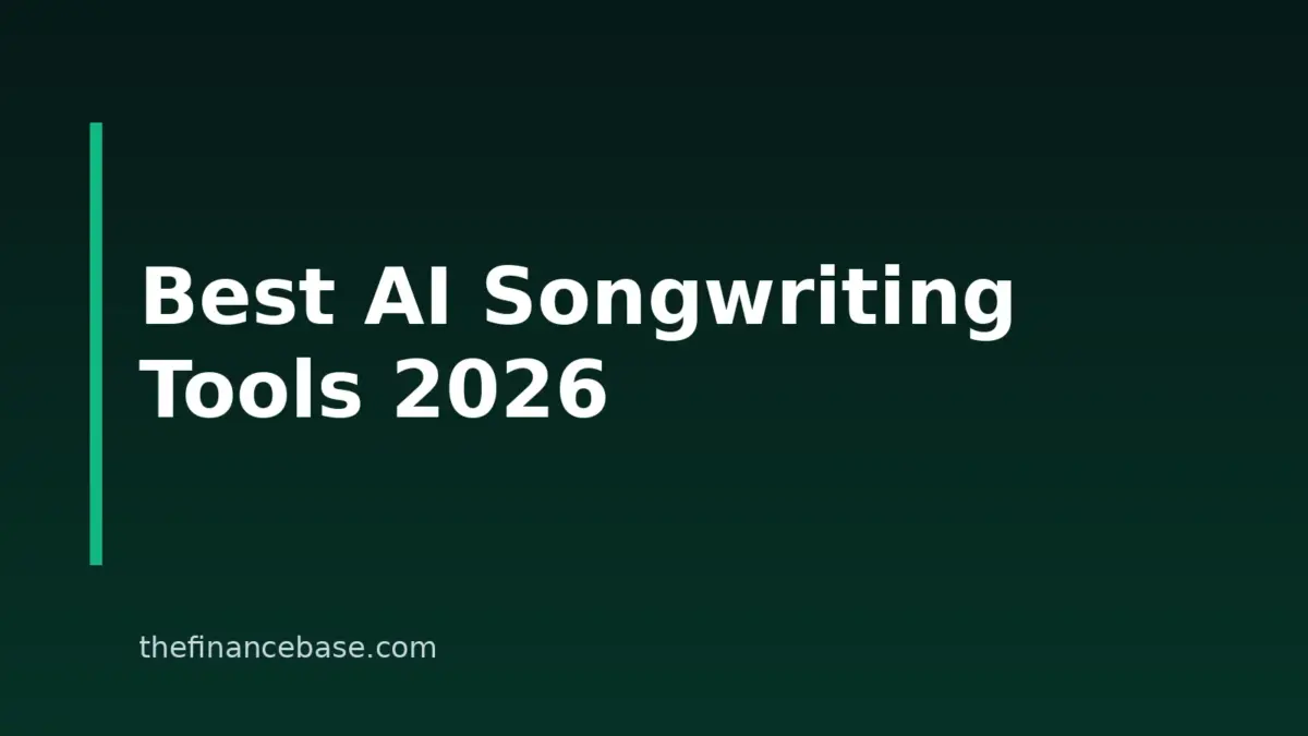 9 Best AI Songwriting Tools And Assistants In 2026