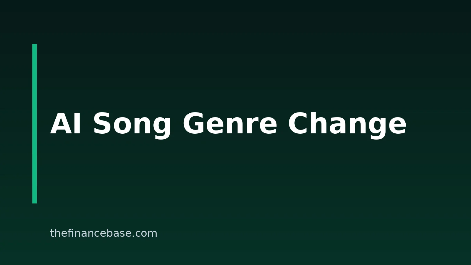 How to Change a Song’s Genre With AI